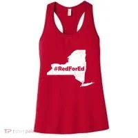 Red For Ed New York Women's Tank Top thumb 0