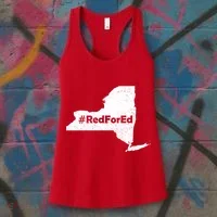 Red For Ed New York Women's Tank Top thumb 3