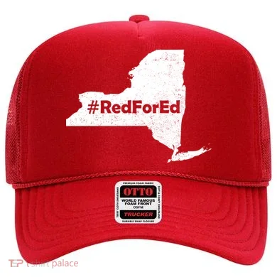 Red For Ed New York Hat