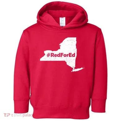 Red For Ed New York Toddler Hoodie