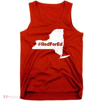Red For Ed New York Tank Top