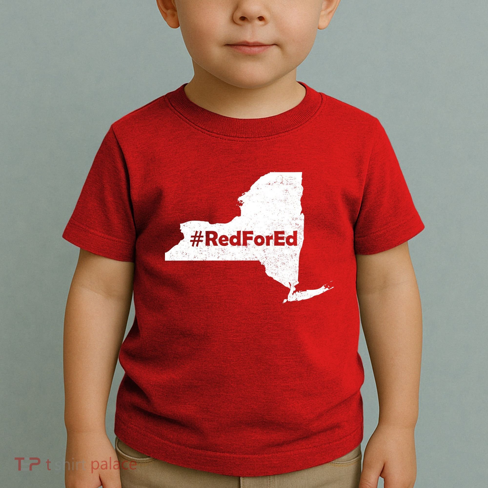 Red For Ed New York Toddler T-Shirt
