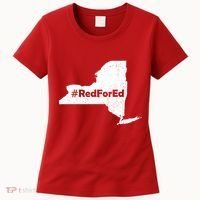 Red For Ed New York Women's T-Shirt thumb 0
