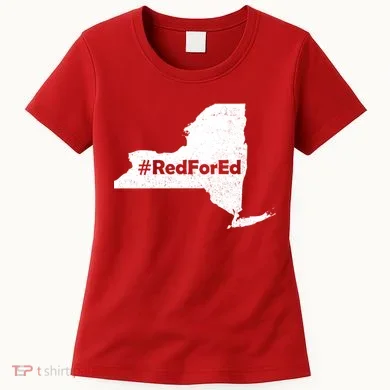 Red For Ed New York Women's T-Shirt