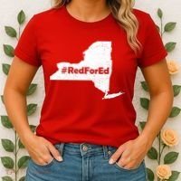 Red For Ed New York Women's T-Shirt thumb 2