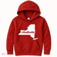 Red For Ed New York Kids Hoodie thumb 0