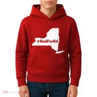 Red For Ed New York Kids Hoodie thumb 4