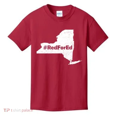 Red For Ed New York Kids T-Shirt
