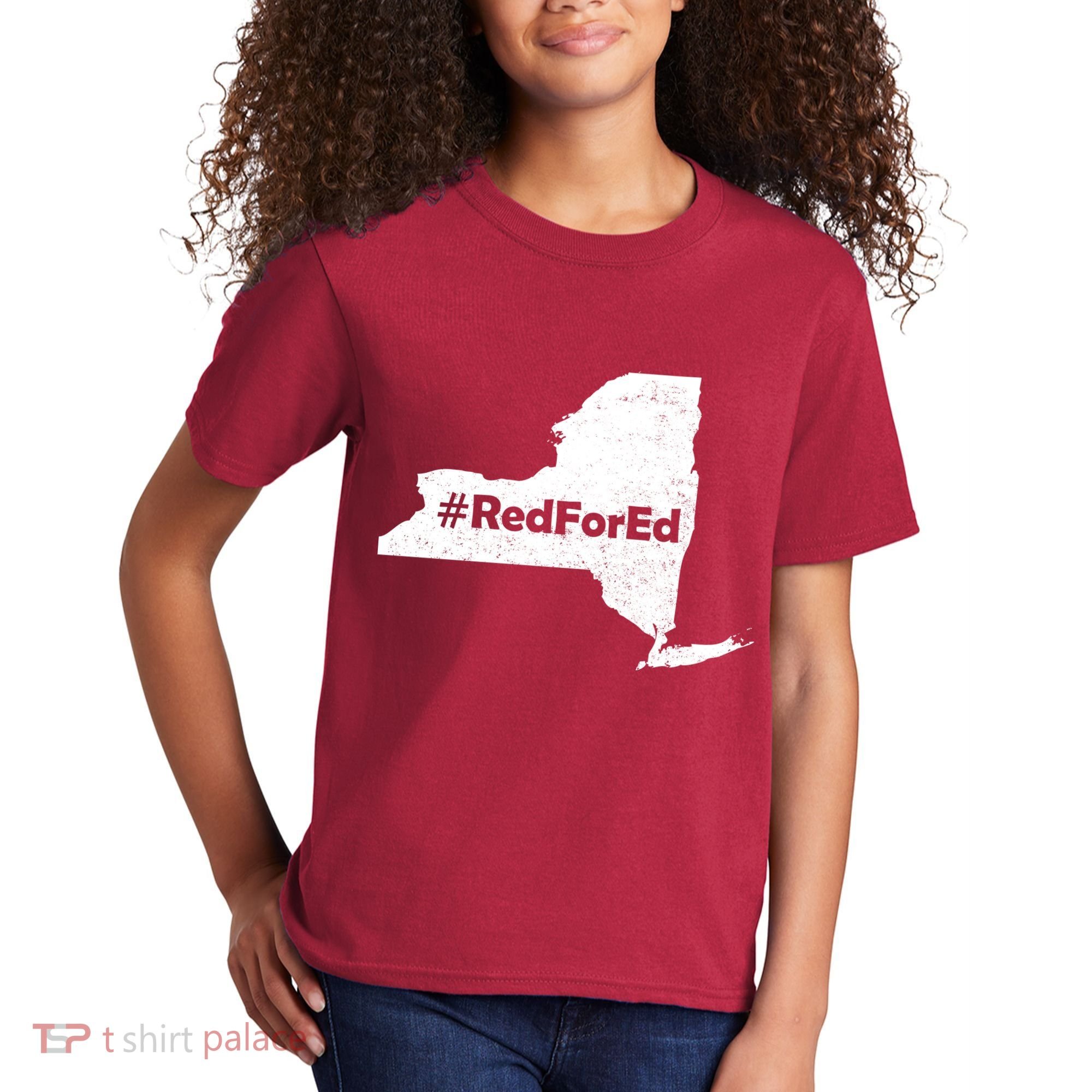 Red For Ed New York Kids T-Shirt