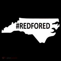  Red For Ed North Carolina State Map Backpack thumb 2
