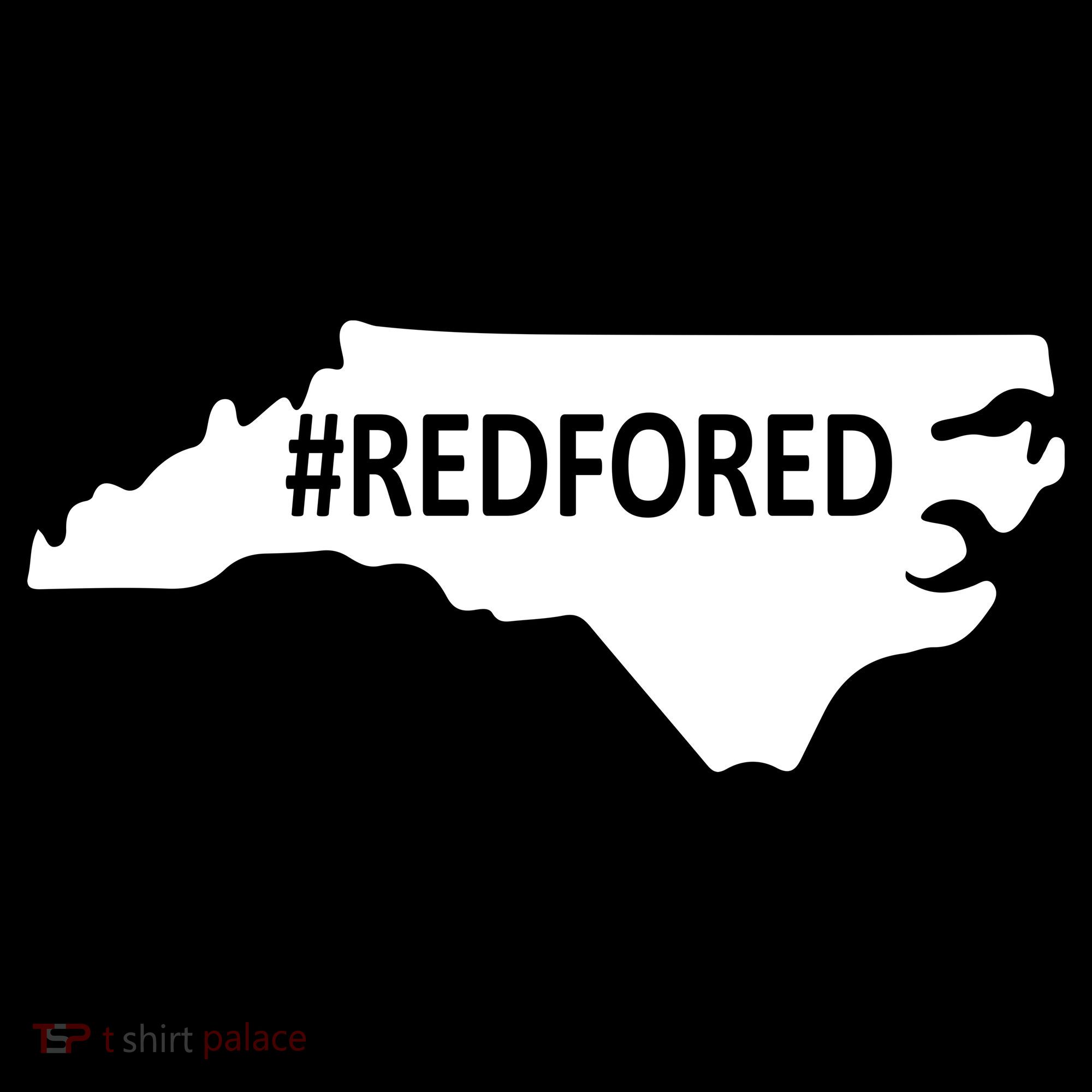 Red For Ed North Carolina State Map Backpack
