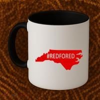  Red For Ed North Carolina State Map Coffee Mug thumb 2