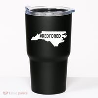  Red For Ed North Carolina State Map Tumbler thumb 0