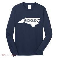  Red For Ed North Carolina State Map Long Sleeve Shirt thumb 0