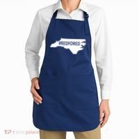  Red For Ed North Carolina State Map Apron thumb 2