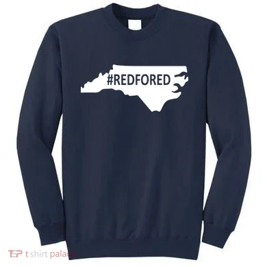 Red For Ed North Carolina State Map Sweatshirt