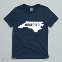  Red For Ed North Carolina State Map T-Shirt thumb 5