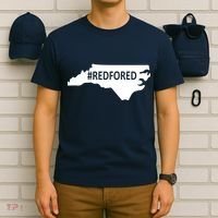  Red For Ed North Carolina State Map T-Shirt thumb 6
