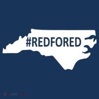  Red For Ed North Carolina State Map Hat thumb 2
