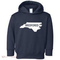  Red For Ed North Carolina State Map Toddler Hoodie thumb 0