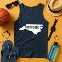  Red For Ed North Carolina State Map Tank Top thumb 4