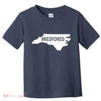  Red For Ed North Carolina State Map Toddler T-Shirt thumb 0