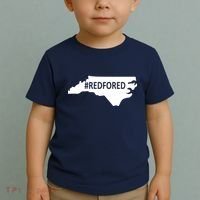  Red For Ed North Carolina State Map Toddler T-Shirt thumb 2