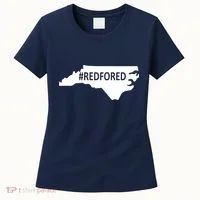  Red For Ed North Carolina State Map Women's T-Shirt thumb 0