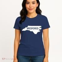  Red For Ed North Carolina State Map Women's T-Shirt thumb 4