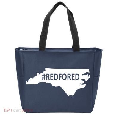  Red For Ed North Carolina State Map Tote Bag