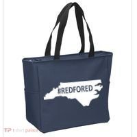  Red For Ed North Carolina State Map Tote Bag thumb 2