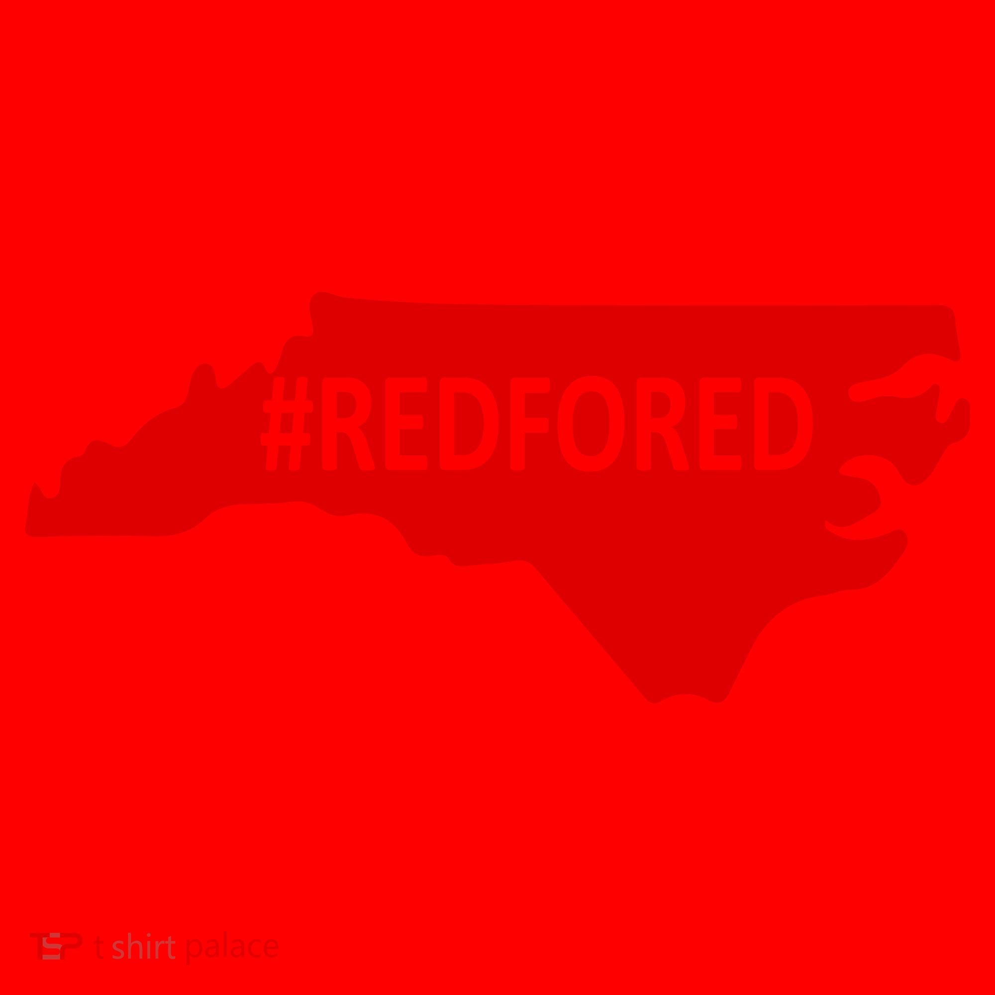  Red For Ed North Carolina State Map Santa Hat