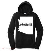 Red For Ed Protest Arizona Teacher Women's Hoodie thumb 0