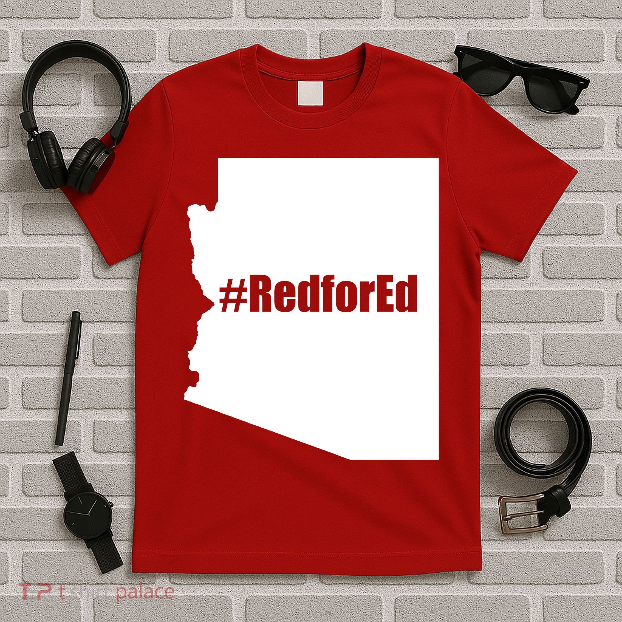 Red For Ed Protest Arizona Teacher T-Shirt