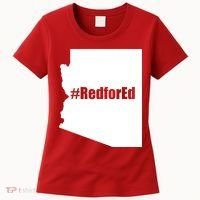 Red For Ed Protest Arizona Teacher Women's T-Shirt thumb 0