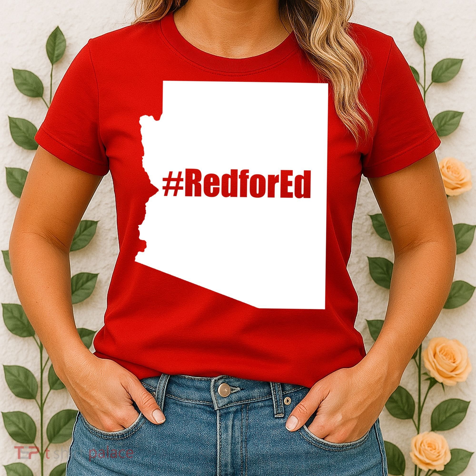 Red For Ed Protest Arizona Teacher Women's T-Shirt