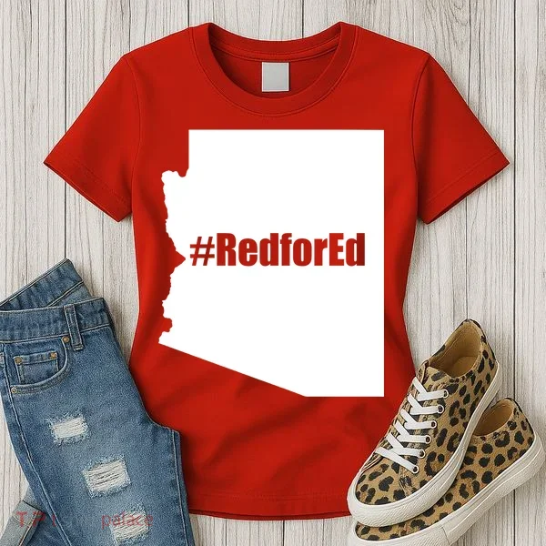 Red For Ed Protest Arizona Teacher Women's T-Shirt