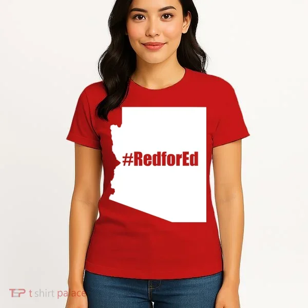 Red For Ed Protest Arizona Teacher Women's T-Shirt