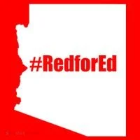 Red For Ed Protest Arizona Teacher Women's T-Shirt thumb 6