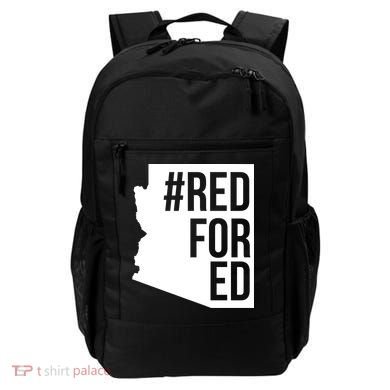 Red For Ed #RedForEd Arizona Teacher Protest Backpack