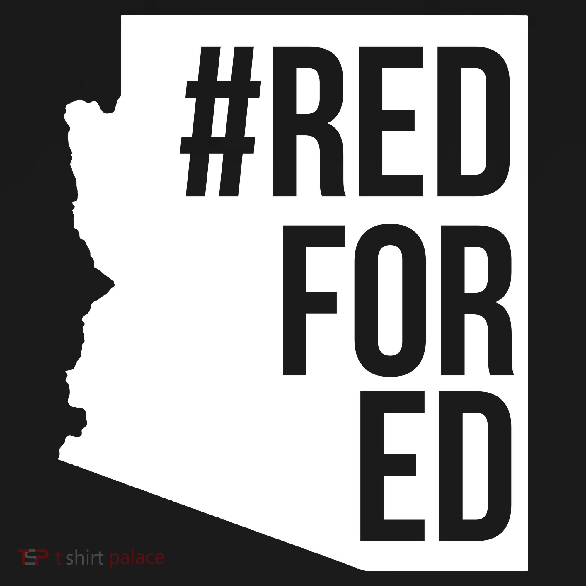 Red For Ed #RedForEd Arizona Teacher Protest Backpack