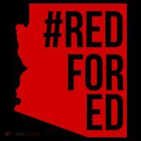 Red For Ed #RedForEd Arizona Teacher Protest Coffee Mug thumb 5