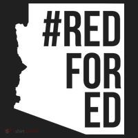 Red For Ed #RedForEd Arizona Teacher Protest Beanie thumb 2