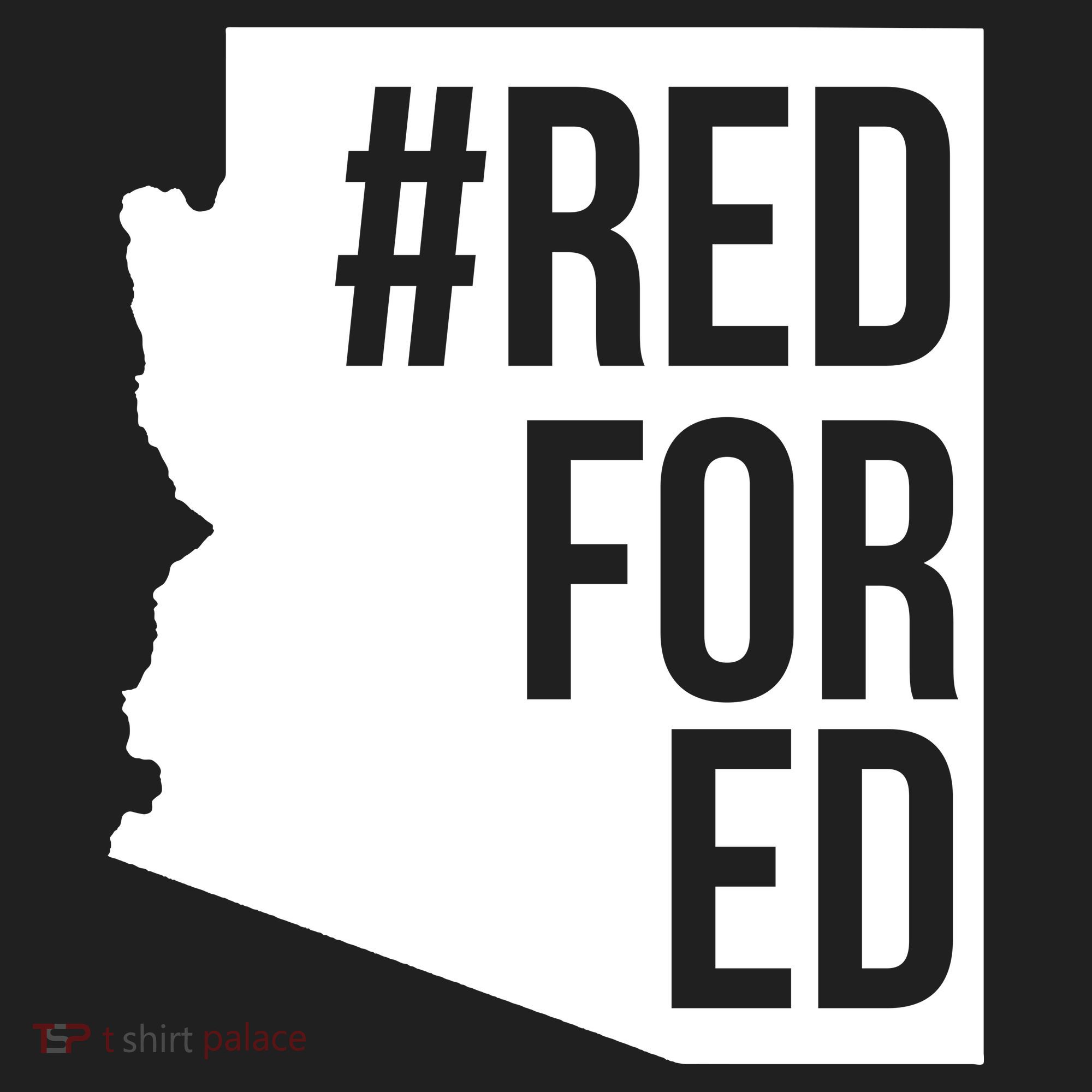Red For Ed #RedForEd Arizona Teacher Protest Beanie