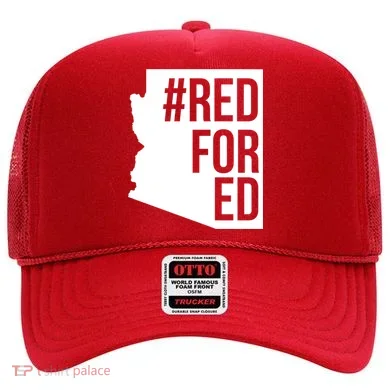 Red For Ed #RedForEd Arizona Teacher Protest Hat