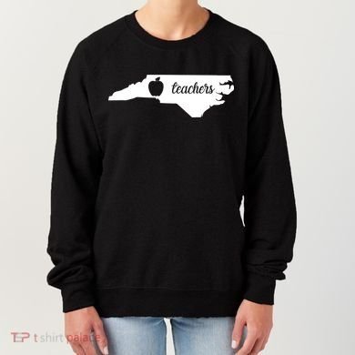 Red For Ed Teacher North Carolina Women's Sweatshirt
