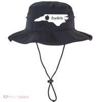Red For Ed Teacher North Carolina Bucket Hat thumb 0