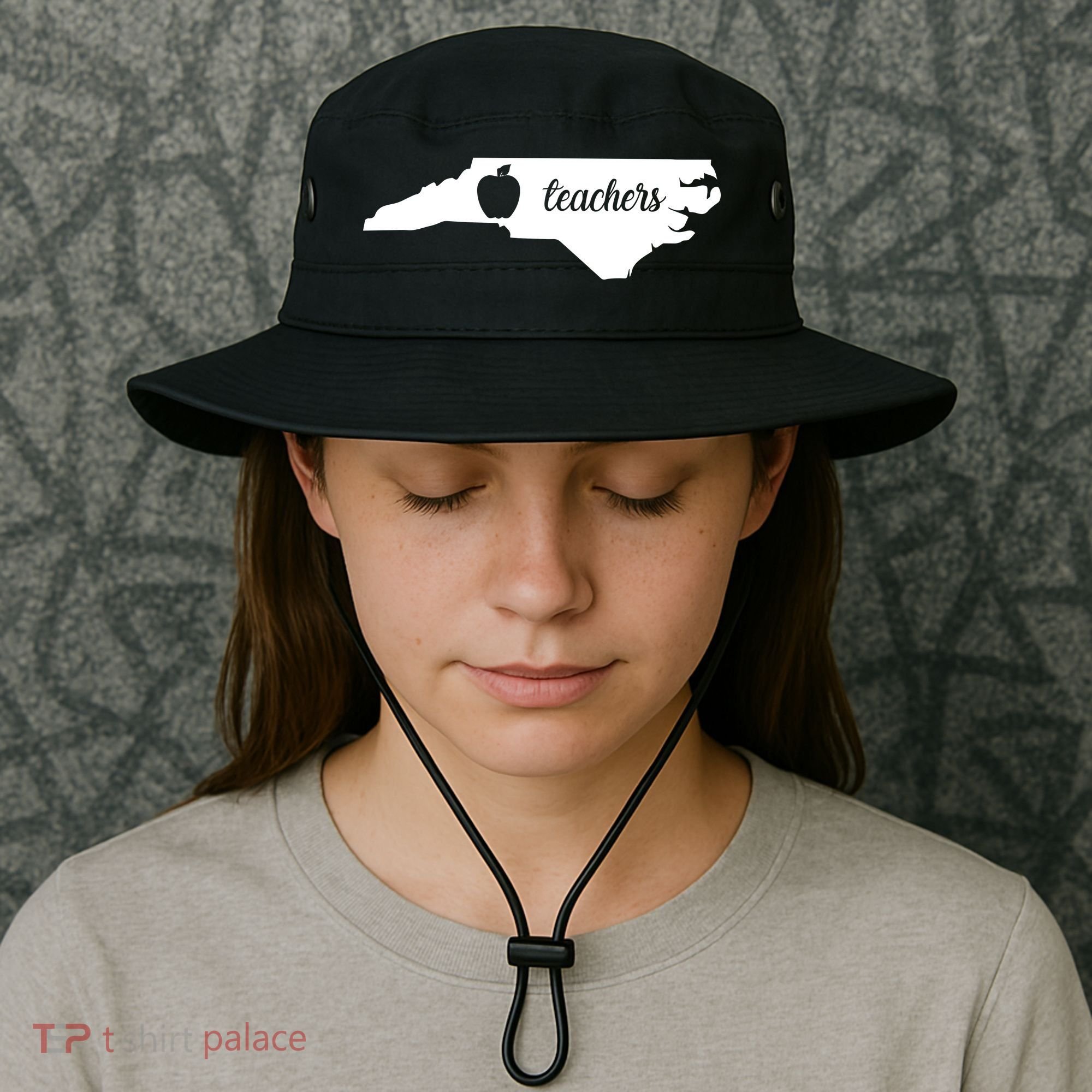 Red For Ed Teacher North Carolina Bucket Hat