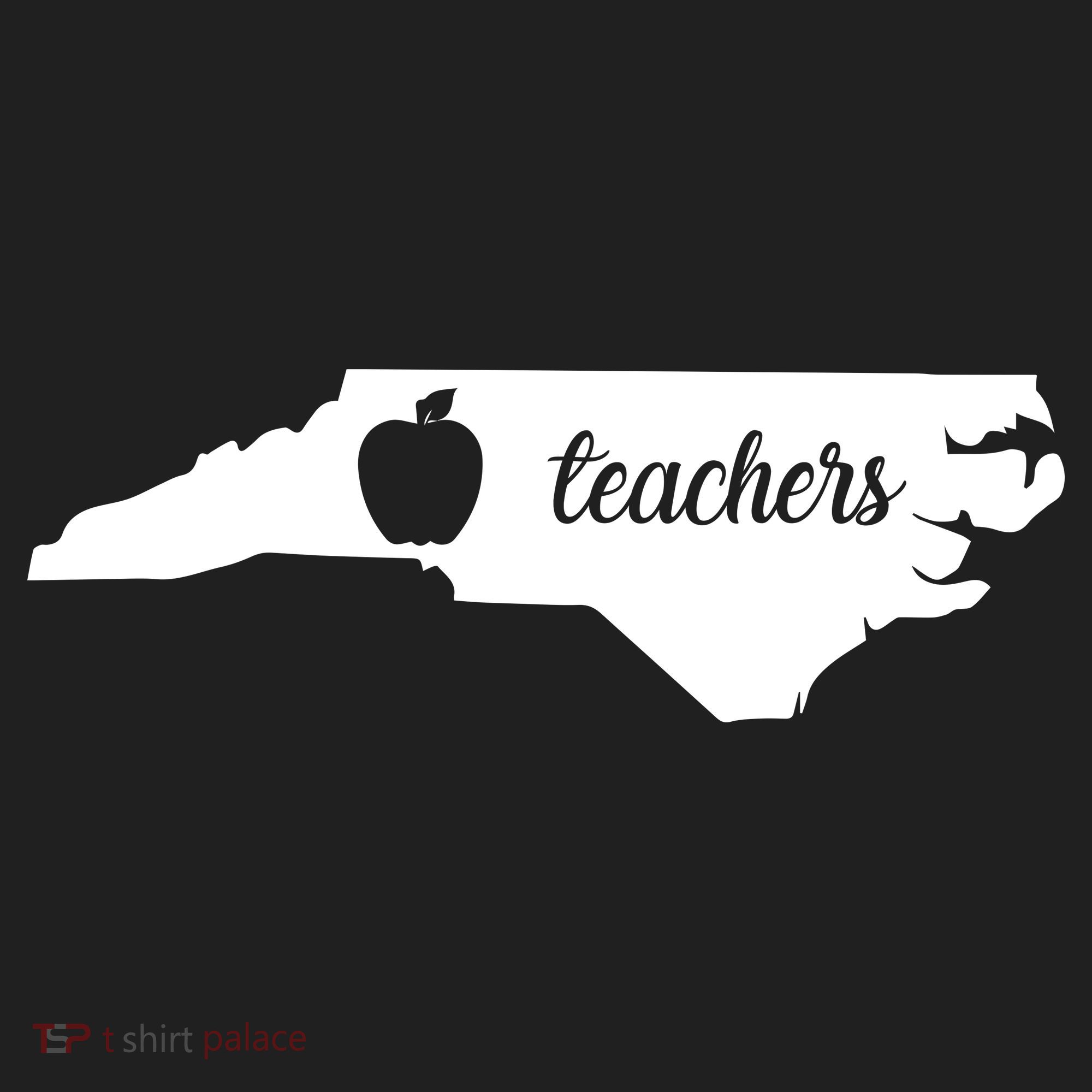 Red For Ed Teacher North Carolina Beanie