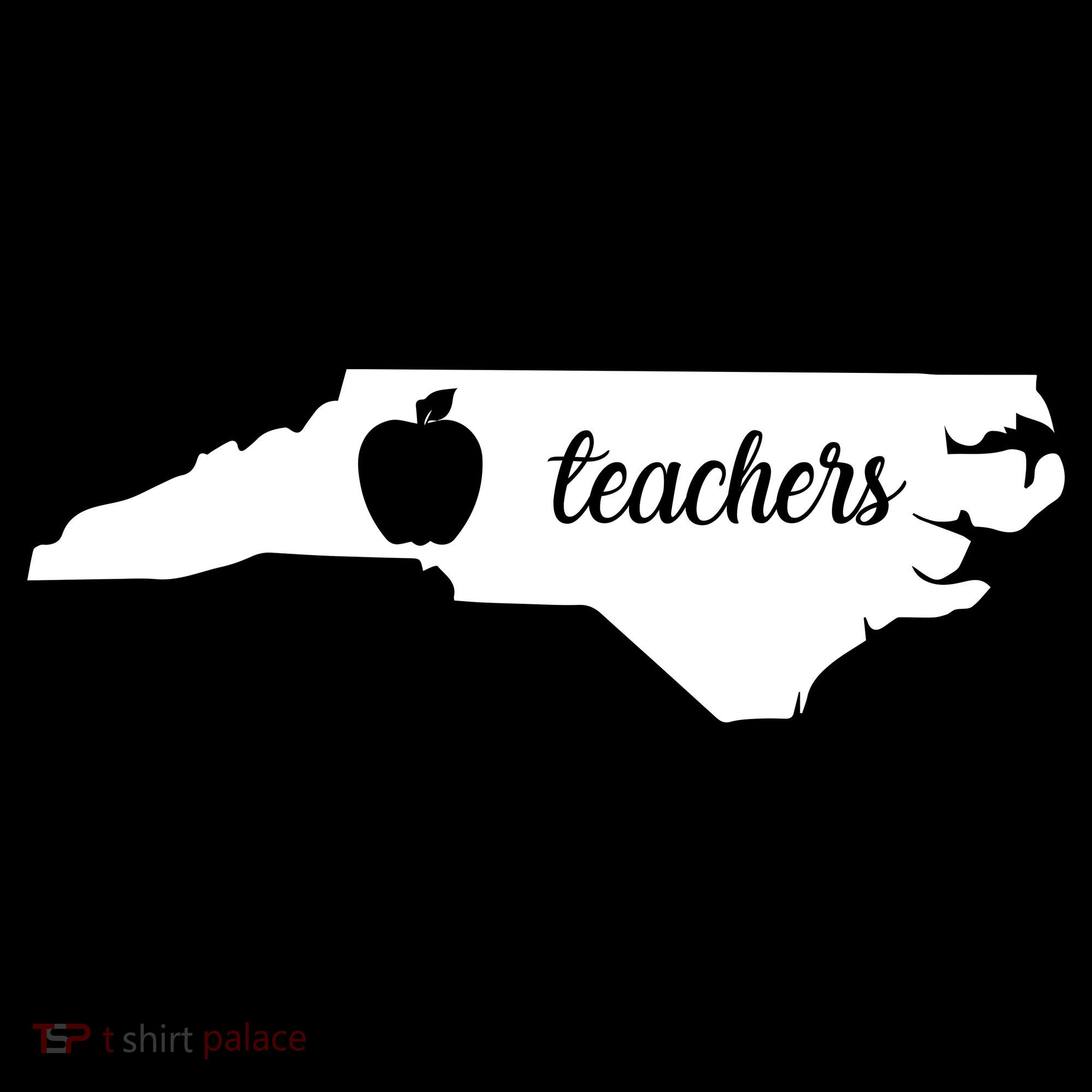 Red For Ed Teacher North Carolina Women's Hoodie